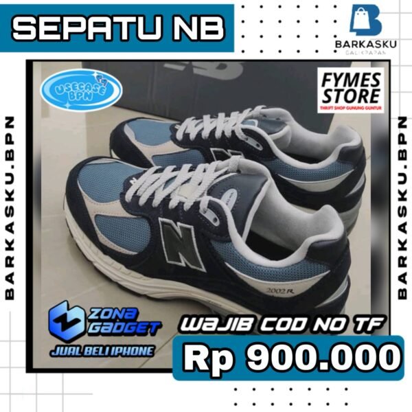 SEPATU NEW BALANCE 2002R PRELOVED LENGKAP BOX