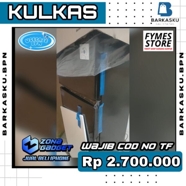 KULKAS SHARP 2 PINTU 2 RAK
