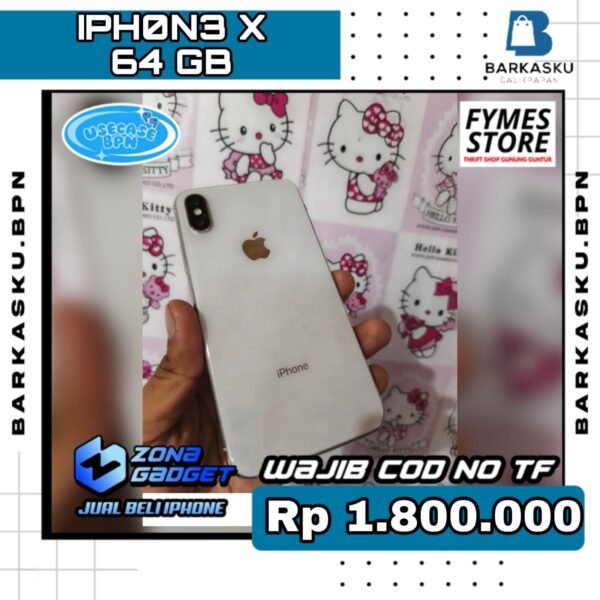 IPhone X 64GB Inter (WiFi Only)