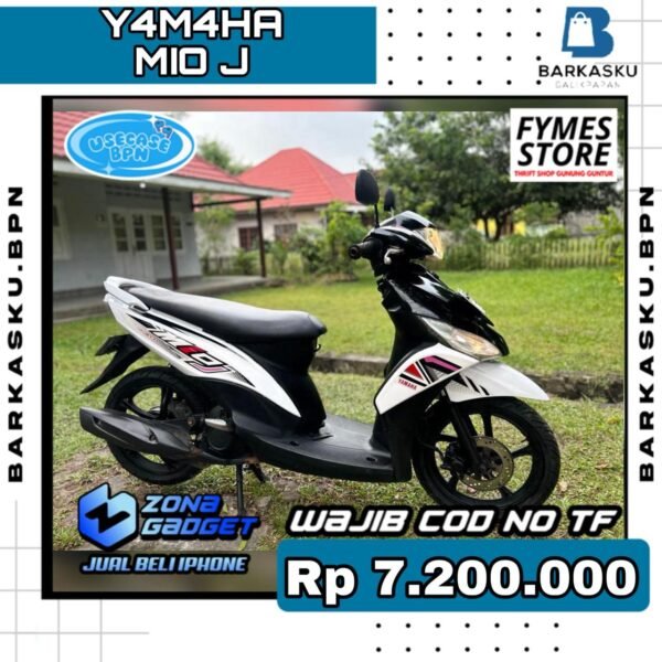 Yamaha Mio J Injeksi Surat lengkap: BPKB, STNK, KTP