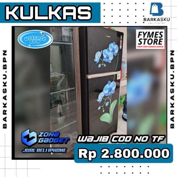 KULKAS 2 PINTU POLYTRON