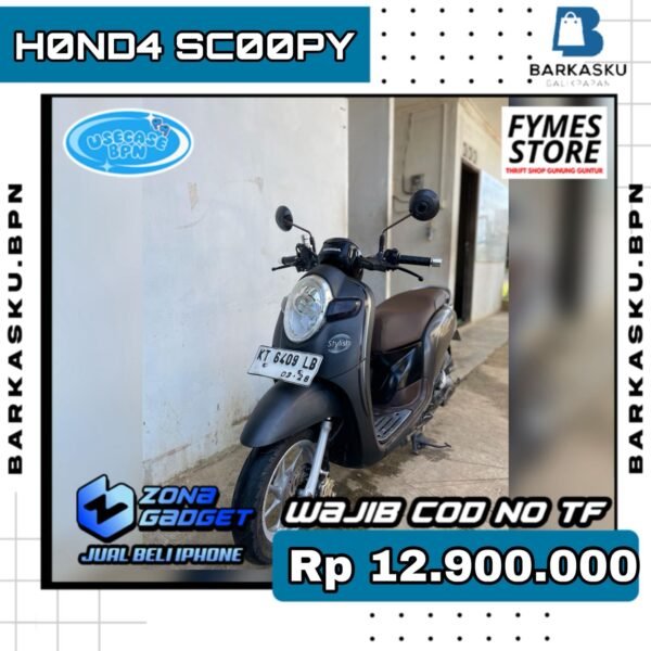 MOTOR SCOOPY STYLISH 2018